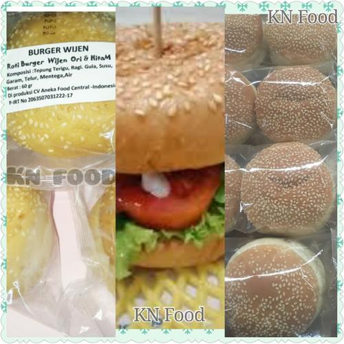 Foto Produk Roti Burger Wijen 1 Buah - Bun Burger Wijen Kirim GRAB GO JEK dari Rumah kebab