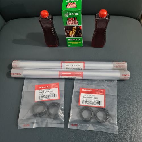 Foto Produk Paket As shock Sok Depan Honda Beat Fi Scoopy F1 Vario 110 125 150 New dari Markas sparepart murah