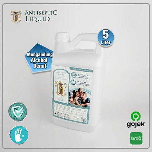 Foto Produk Paket Hand Sanitizer Antiseptik 5 Liter BPOM - TLF dari Kissforri Official