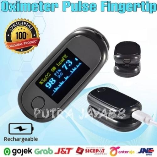 Foto Produk Oximeter fingertip oksimeter ukur detak jantung dari Putra Jaya88