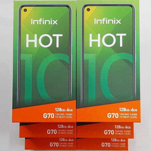 Foto Produk Infinix Hot 10 6/128 GB - Garansi Resmi - jade/abu-abu dari Adola Shop