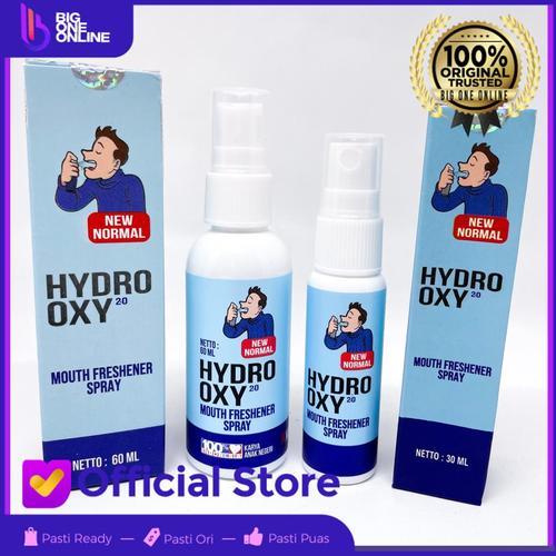 Foto Produk Hydro Oxy 2.0 Kenedy BPOM Mouth Fresh Hydro Oxy Spray Mulut Anti Virus - 30ML dari BigOneOnline