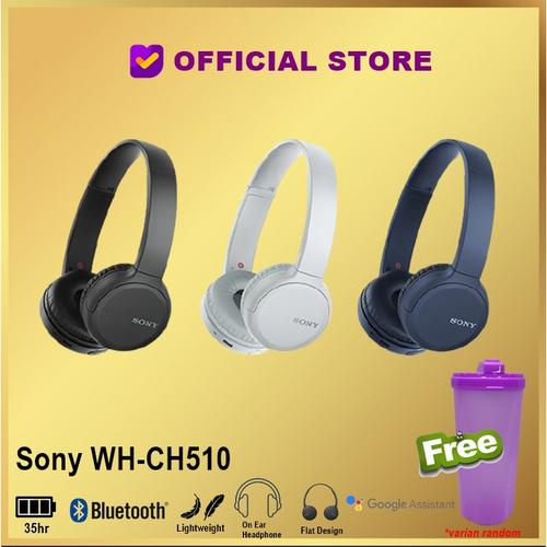 Foto Produk SONY WH-CH510 Wireless Headphones WH CH510 CH 510 - Hitam dari DUNIA COMPUTER & SERVICE