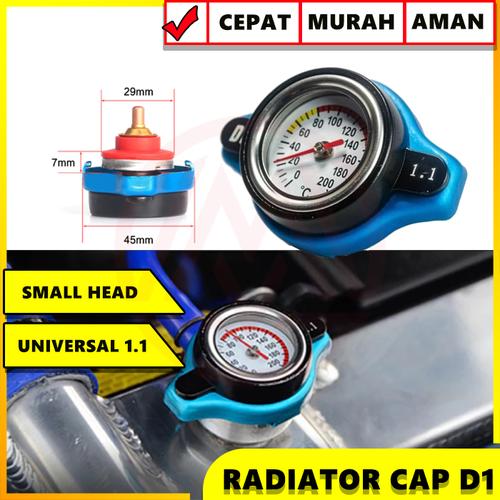 Foto Produk TUTUP RADIATOR D1 SPECS 1.1 SMALL HEAD KEPALA KECIL RADIATOR CAP D1 dari Modifikasi Market