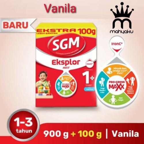 Foto Produk SUSU SGM EKSPLOR 1 PLUS RASA VANILA dari Mahyaku