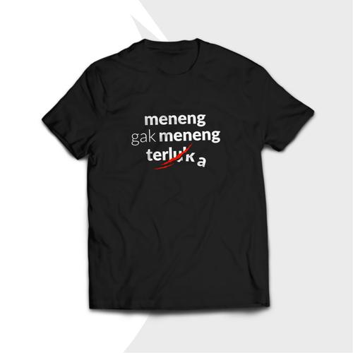 Foto Produk Kaos Komting Bahnoo : MGMT (Meneng Gak Meneng Terluka) - M dari bahnoo