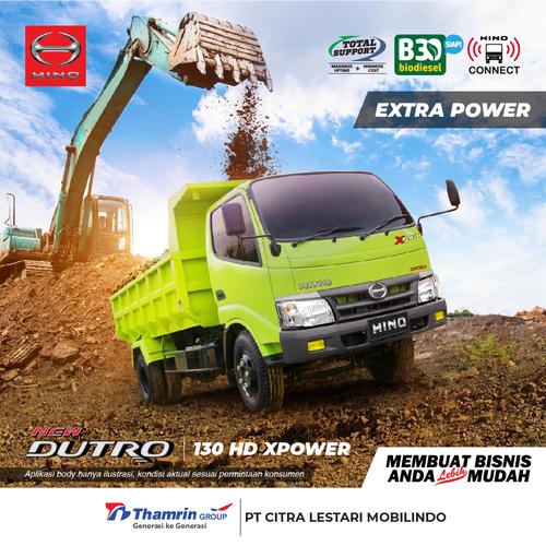 Gambar HINO TRUCK Dutro 130 HD XPOWER - PTO (BBN Dump) dari Hino Palembang Kota Palembang Tokopedia