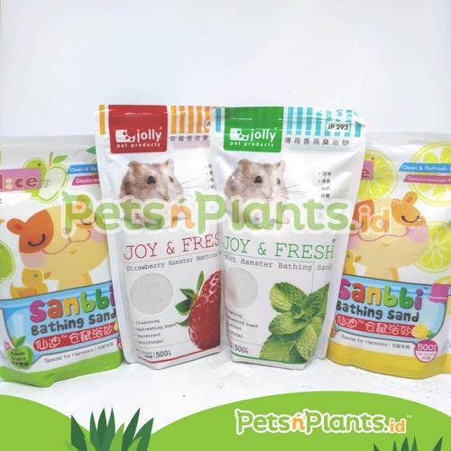 Gambar Pasir Mandi Hamster Wangi Jolly Mint 500 gram - RANDOM dari PetsNPlants.ID Kota Surabaya Tokopedia