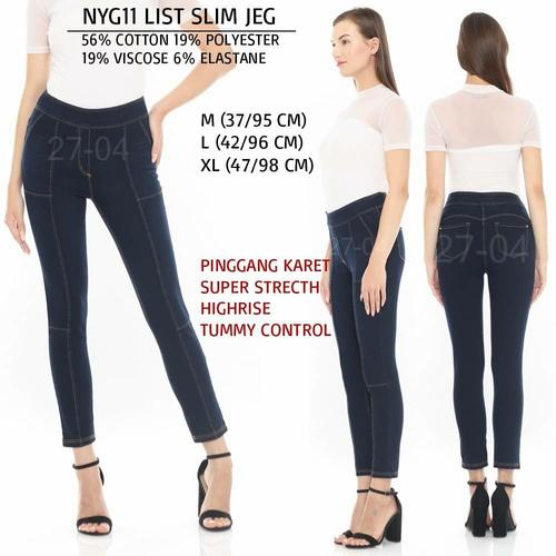 Jual Celana Jeans Nygard List Slim 