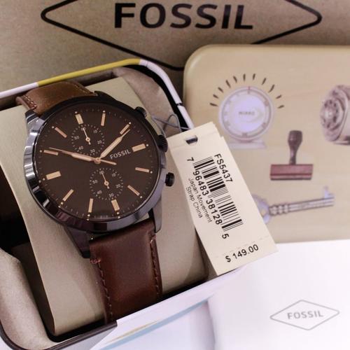 Jam Tangan Pria Fossil FS 5437 Tali 