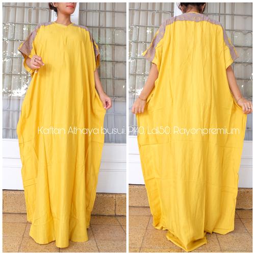 Foto Produk kaftan/ daster arab busui athaya BUKAN ZEERA atau dlusia dari Callista-Shop