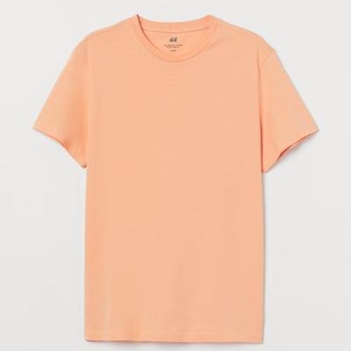 Promo H\u0026M Cotton T-shirt Regular Fit 