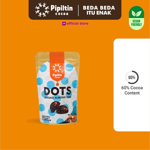 Foto Produk Dots Seasalt&Almond Nibs dari Pipiltin Cocoa