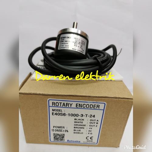 Jual rotary encoder autonic E40S610003T24 Jakarta Barat darren
