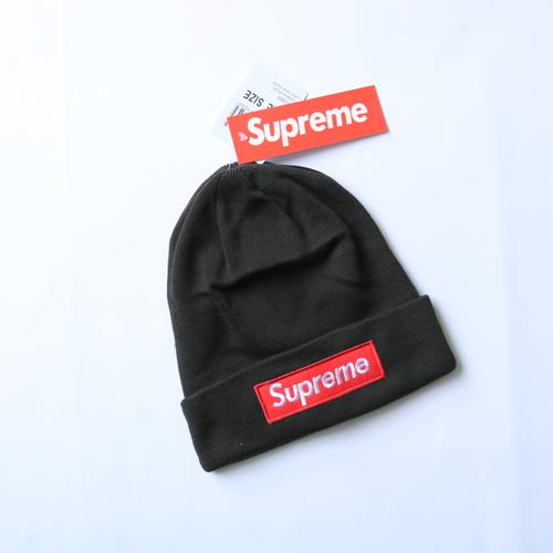 Knitted Beanies Black And Red Supreme Beanie Supreme Overdyed
