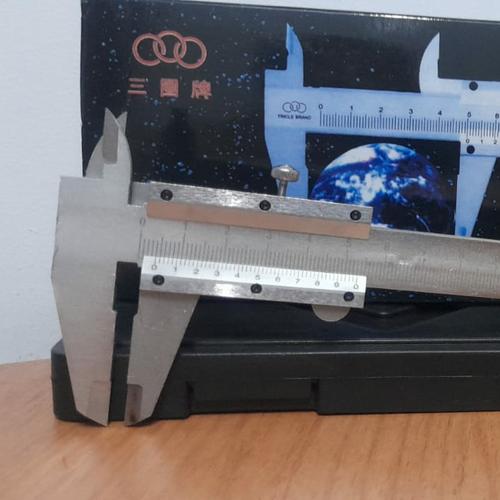 Foto Produk Jangka Sorong Sigmat Sketmat Vernier Caliper besi 6 inch 150 mm - Manual dari RWshopss