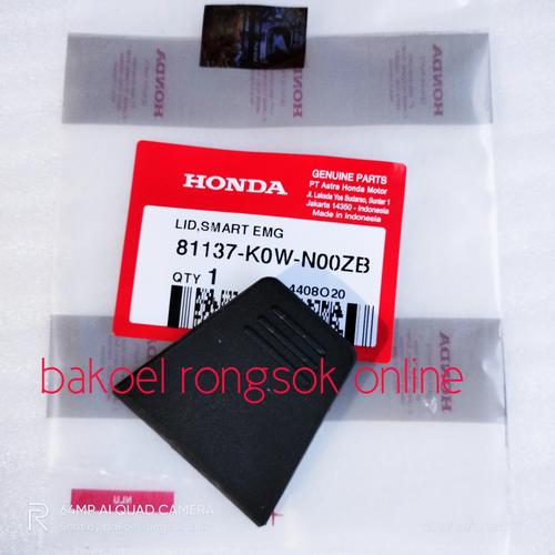 Gambar lid emergency Honda ADV tutup kunci emergency Honda ADV original dari bakoel rongsok online Jakarta Timur Tokopedia