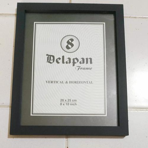 Gambar 8R/10R Bingkai / Frame / Pigura Kayu (ukuran foto 20x25 cm) - Hitam dari Sari Gallery undefined Tokopedia