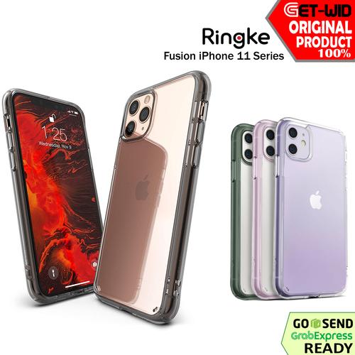 Foto Produk Case iPhone 11 Pro Max / 11 Pro / 11 Ringke Fusion Casing Anti Crack - Clear, iPhone 11ProMax dari GET-WID Official