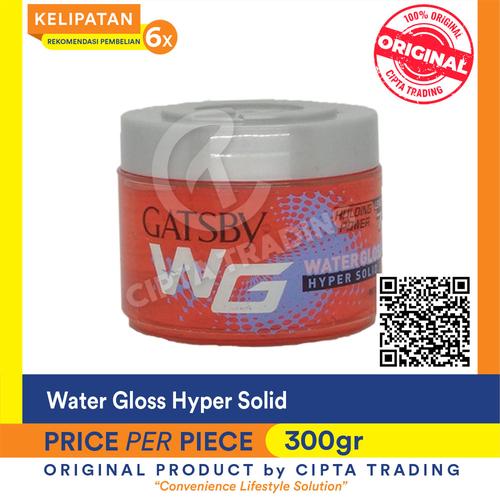 Foto Produk Hair Gel - Gatsby - Water gloss hyper solid bottle 300g dari Cipta Trading