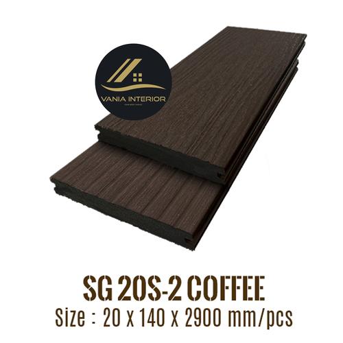 Jual WPC DECKING SG 20S2 SG20S2 COFFEE Jakarta Pusat