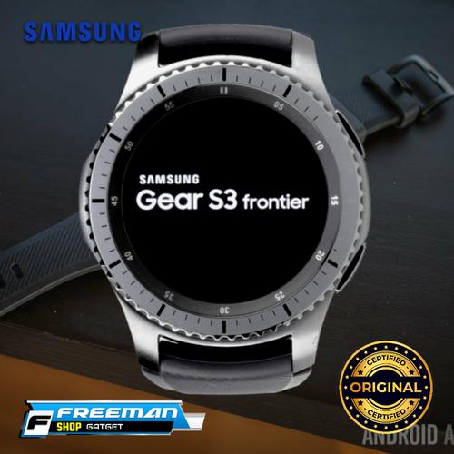 Jual Full Set Samsung Gear S3 Frontier Smartwatch GPS Bluetooth Space Gray  - Kab. Garut - Freeman Shop Official | Tokopedia