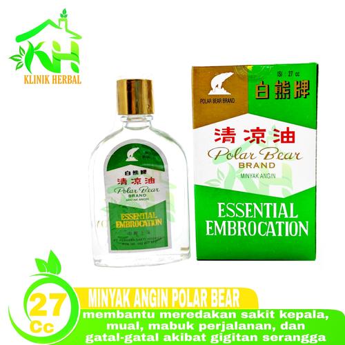Foto Produk Minyak Angin Polar Bear Brand 27cc - Minyak Gosok Polar Bear dari Klinik Herbal 888