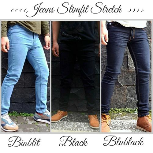 Jual celana jeans stretch skinny 