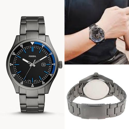 Jual Jam Fossil FS5532 Belmar smoke 