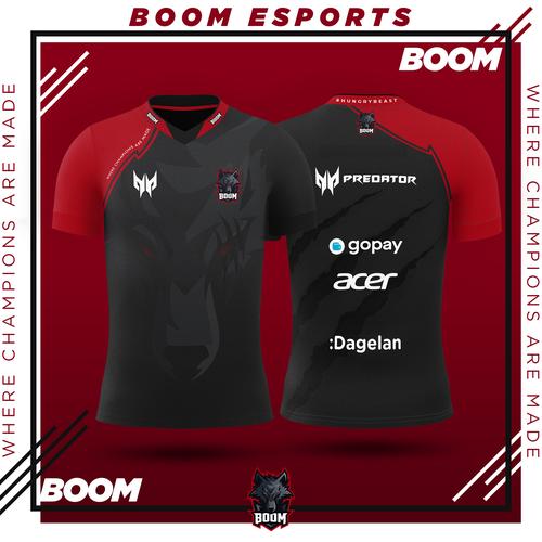 Foto Produk TANPA NICK NAME - JERSEY BOOM ESPORTS - XXL dari BOOM Esports
