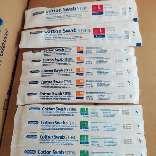 Jual Cotton swab sterile onemed eceran S Kab. Bekasi sugitech