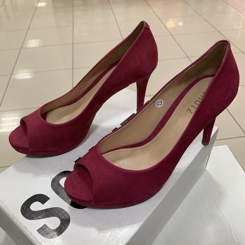 peep toe heels platform