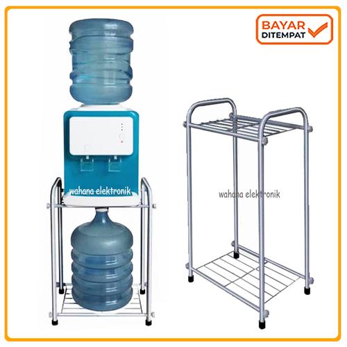 Foto Produk RAK MINIMALIS Dispenser Galon 2 Susun - Rak Bawah Bisa Simpan Galon dari Wahana_Electronik