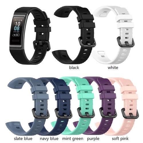 Jual Tali Jam HUAWEI BAND 3 PRO / BAND 4 PRO Silicone Sport Buckle Strap -  Jakarta Pusat - Zooqy | Tokopedia