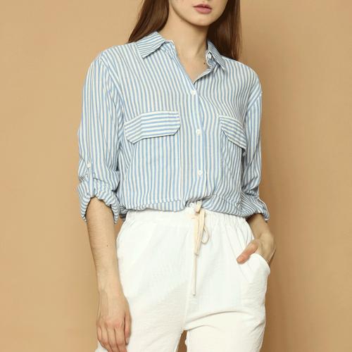 Foto Produk Cammomile 2102004 LG928 Celana panjang serut pinggang - White, All Size dari Cammomile FashionLine