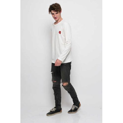 Foto Produk Rose Eye Patch Long Sleeve Tee - S dari Monstore
