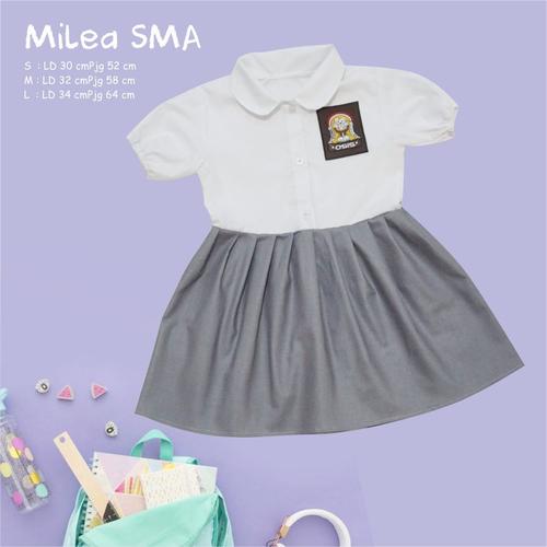 Foto Produk Baju SMA DILAN MILEA | Dress Kekinian Dilan Milea | Dress SMA Anak - SMA, Size S dari B_BabyStore