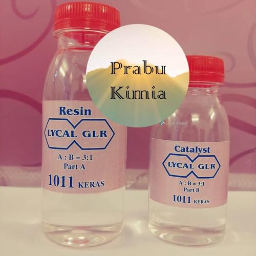 Foto Produk Resin Lycal 1011 bening keras paket 120gr dari Prabu Kimia