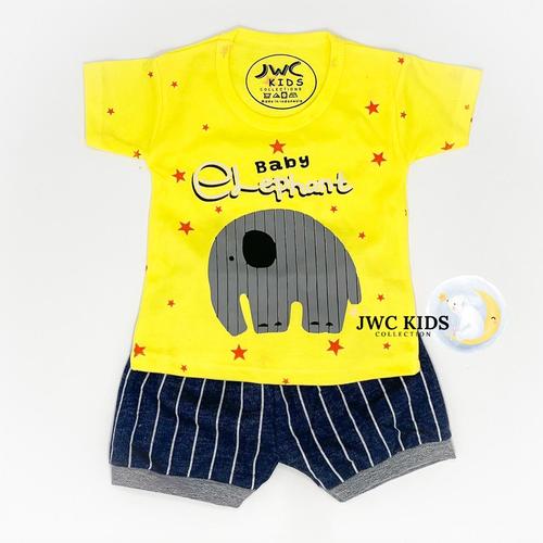 Gambar SETELAN BAYI LAKI LAKI MURAH 6BLN-12BLN ECER LUCU ANIMASI KEKINIAN - Kuning dari JWC KIDS Jakarta Barat Tokopedia