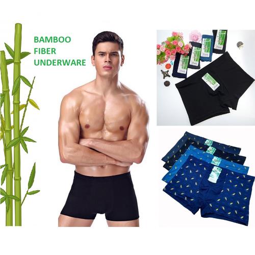 Foto Produk CD03 Celana Dalam Boxer Pria Katun Bambu Bamboo Fiber Underware - polos, 3xl dari Dneo Store