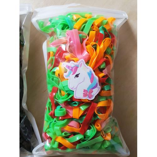 Foto Produk Karet Rambut Jepang Kuat dan Tebal isi 500 berat 50 gr - Stabilo dari chocoo_clothing