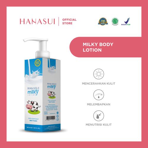Foto Produk HANASUI HAND BODY LOTION MILKY dari Hanasui Official Store