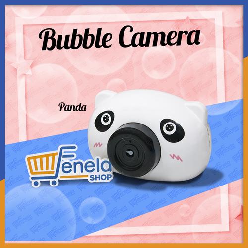 Foto Produk Bubble Camera (reject) mainan gelembung Elektrik + Lampu - PANDA dari Fenela shop