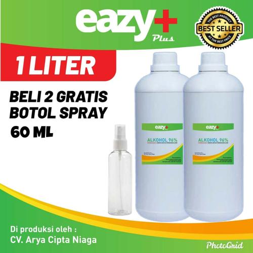 Foto Produk ALKOHOL 70% 1 LITER DISINFECTAN ALKOHOL 70 dari Arya Sportivo