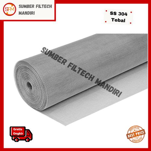 Gambar Wire Mesh Saringan #24 SS 304 Tebel Khusus:0.4 mm Lebar:1 m dari Sumber Filtech Mandiri Jakarta Utara Tokopedia