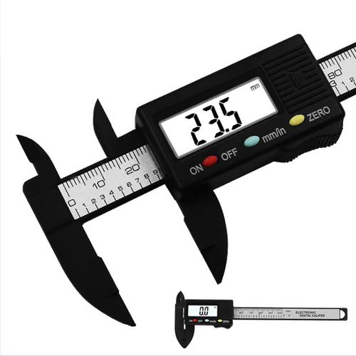 Foto Produk Caliper Jangka 150MM Alat Ukur Jangka Penguasa Cali Meter Sigmat Tool - Hitam Digital dari Rumix