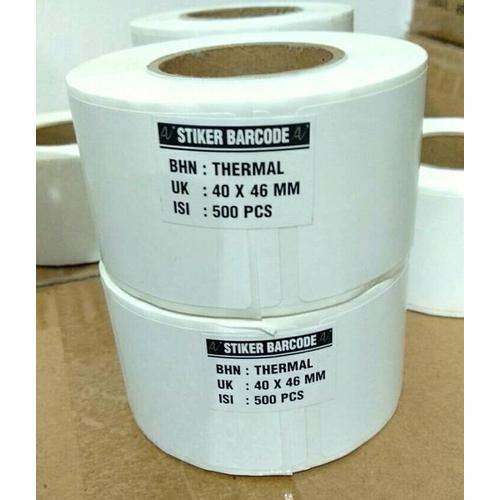 Foto Produk Label Barcode Thermal GAP 40x46 1 lIne 500pcs 40 X 46 Stiker Barcode dari PojokITcom Pusat IT Comp