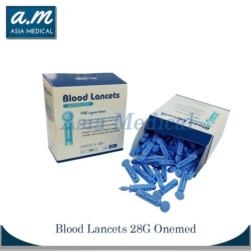 Jual Blood Lancets 28G Onemed Jarum Lancet Onemed Jakarta Utara