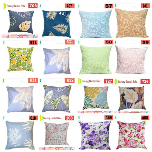 Foto Produk SARUNG BANTAL KURSI / SOFA POLKADOT 40 x 40 cm dari raisastore08