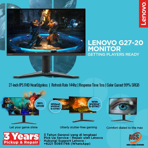 Foto Produk Lenovo Monitor Gaming G27-20 dari Myclub